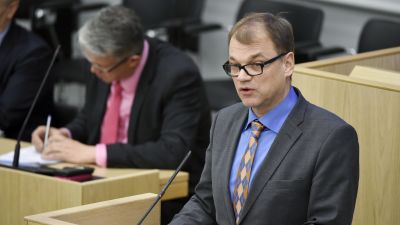 Statsminister Juha Sipilä