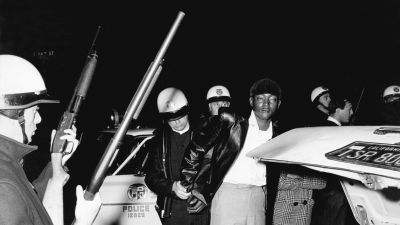 Svart man arresteras i Los Angeles, 1966
