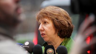 EU:s utrikesrepresentant Catherine Ashton i Bryssel 11.03.13