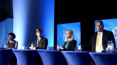 Sannfinländarnas partidebatt