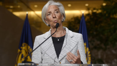 Christine Lagarde, direktör för Internationella valutafonden, meddelade att Ukraina beviljas ett stödpaket på över 12 miljoner euro.