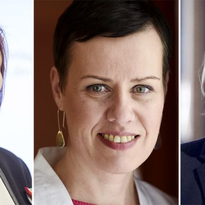 Sirpa Paatero, Maarit Feldt-Ranta ja Tuula Haatainen