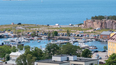Segelbåtar på Hangö regattan