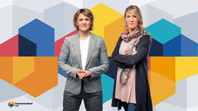 Frida Frankenhauser och Minna Ahlmark
