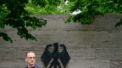 Tysklands utrikesminister Heiko Maas ber Namibia om förlåtelse för folkmord. Berlin 28.5.2021