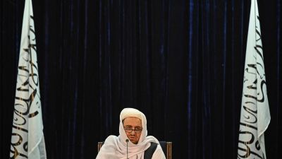 Abdul Baqi Haqqani, minister för högre utbildning i Afghanistan