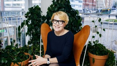 Kuvassa valtioneuvoston viestintäjohtaja Päivi Anttikoski.