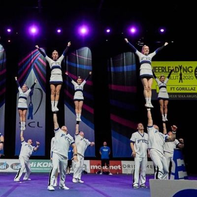 Kuva cheerleadingin SM-kilpailuista