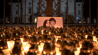 Den slovakiska journalisten Ján Kuciak som mördades år 2018