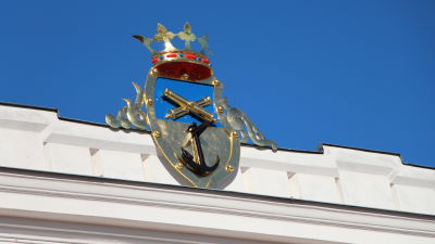 Lovisa stads vapen.