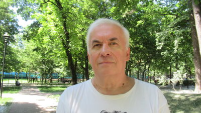 Vladimir Spirjagin, chefredaktör på tidningen Russkij rasklad