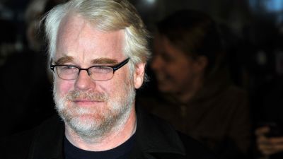 Philip Seymour Hoffman den 19 oktober 2011 i London