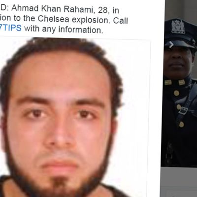 Kuvakaappaus New Yorkin poliisin Twitter-tililtä.
