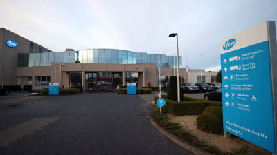 Pfizers anläggning i belgiska Puurs.