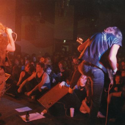 Darkland på scen i Berlin sommaren 1989