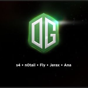OG-joukkue pelaa Dota 2:sta
