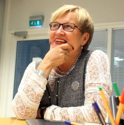 Ulla-Maj Wideroos, riksdagsledamot för SFP