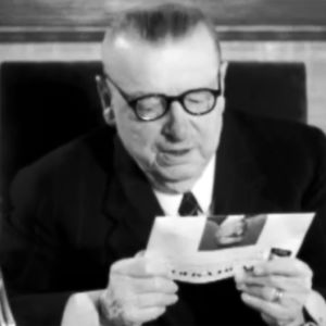 President Paasikivi öppnar OS i Helsingfors, 1952