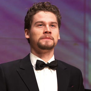 Baritoni Kristian Lindroos Lappeenrannan laulukilpailujen välierässä 4.1.2016.
