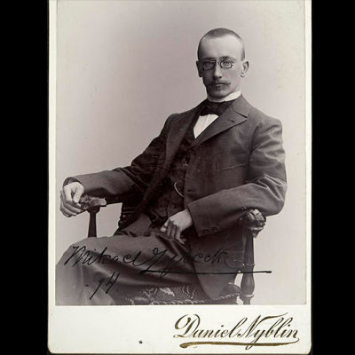Mikael Lybeck, Fotograf: Daniel Nyblin, 1894