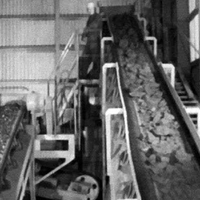 Stenkross i Jussarö gruva, 1965