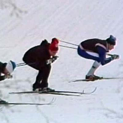 Runradion lär skidteknik, Yle 1982