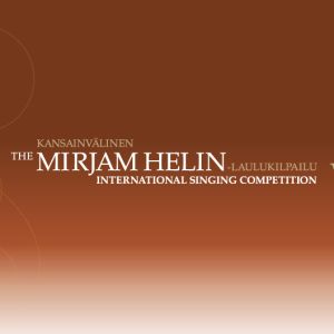 Logo Kansainvälinen Mirjam Helin -laulukilpailu 2014