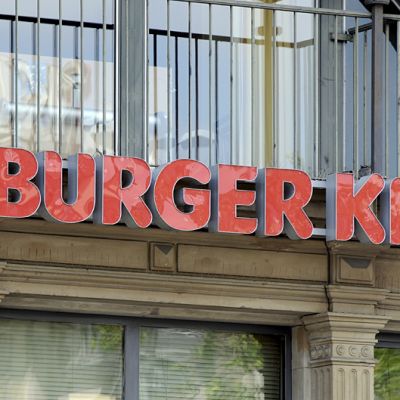 Burger King -myymälä Frankfurtissa.