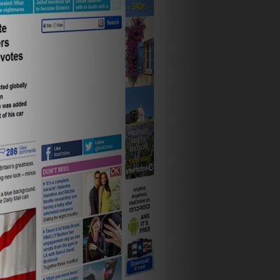 Kuva Daily Mailin verkkosivuilta.