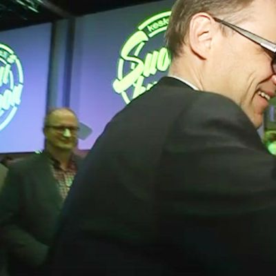 Sipilä saapuu Ouluun.