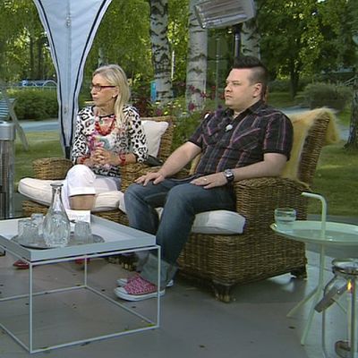 Helsingin yliopiston dosentti Kaisa Kauppinen ja Sexpo-säätiön puheenjohtaja Tommi Paalanen.