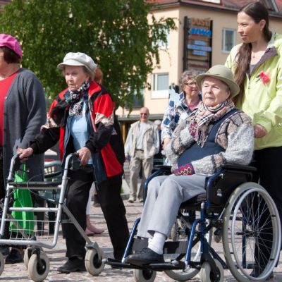 Rollaattoriralli Mikkelissä
