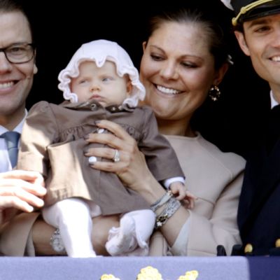 Daniel, Estelle, Victoria ja Carl Philip