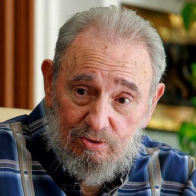 Kuuban entinen presidentti Fidel Castro Havannassa