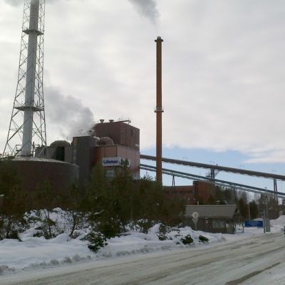 Fortumin lämpölaitos Joensuussa.