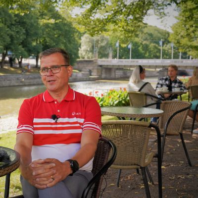 Petteri Orpo, pj kokoomus turussa kuvattuna