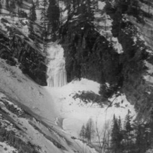 Pyhänkasteenlampi talvella 1967