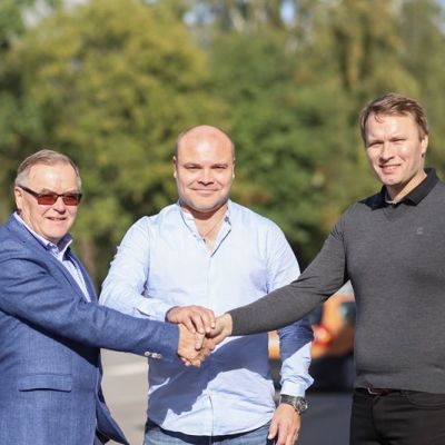 Osmo Virranniemi, Mikko Riila ja Mikko Virranniemi.