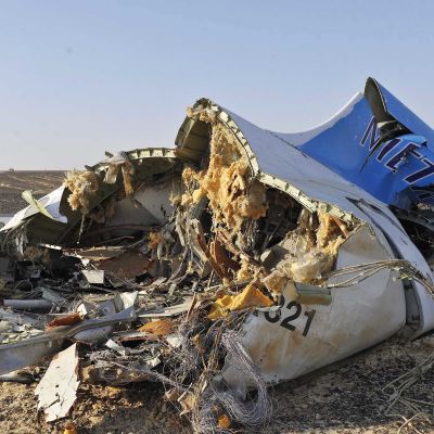 Flygplanet som kraschade i Sinai den 31 oktober 2015.