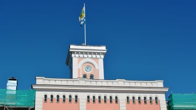 Rådhuset i Lovisa renoveras.