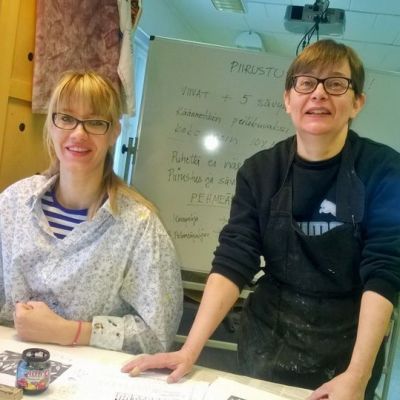 Sini-Georgia Tsiros ja Mirja Mäki, Kuusamo