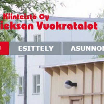 Kuvakaappaus Lieksan Vuokratalojen nettisivuilta.