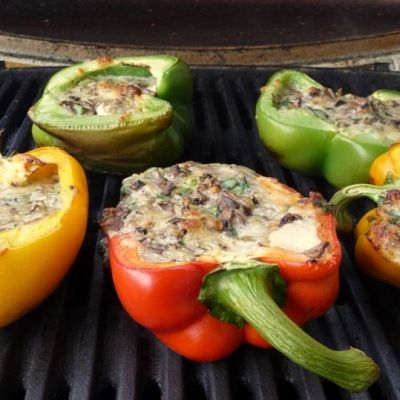 Grillatutu paprikat kypsyvät alle puolessa tunnissa