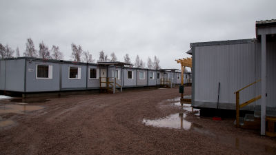 bild på baracker