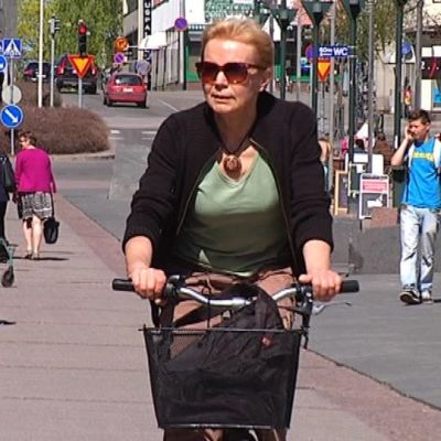 Kouvolan kävelykatu Manski.