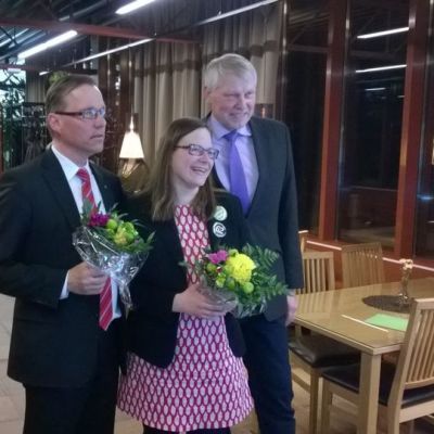 Timo Korhonen, Marisanna Jarva ja Eero Suutari