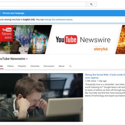 Kuvakaappaus Newswire-sivustosta.