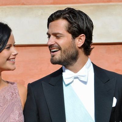 Sofia Hellqvist ja prinssi Carl Philip .