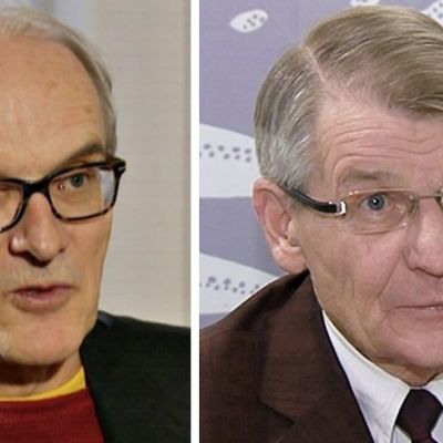 Yhteiskuvassa Seppo Koskinen ja Kari-Pekka Tiitinen.