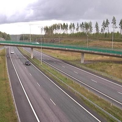 Turun moottoritien Lohjan Muijalan liittymä.